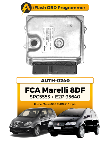 Modulo ECU FCA Marelli 8DF MPC5553