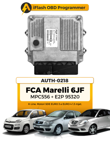 Modulo ECU FCA Marelli 6JF MPC556