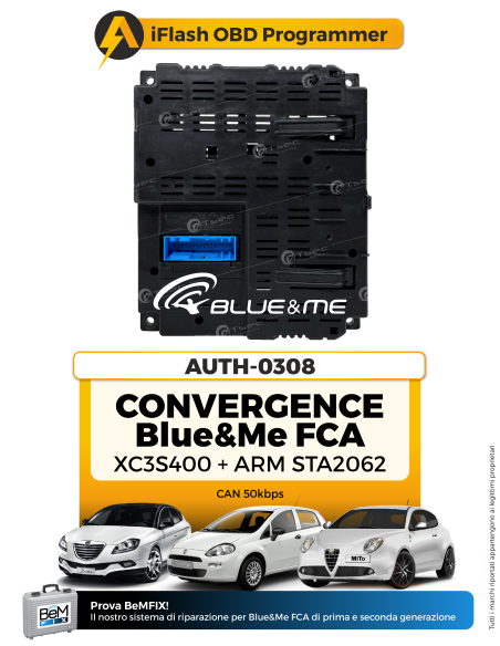 Modulo CONVERGENCE Blue&Me FCA Marelli / Lauberhorn