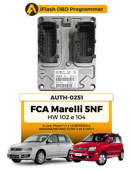 Modulo ECU FCA Marelli 5NF