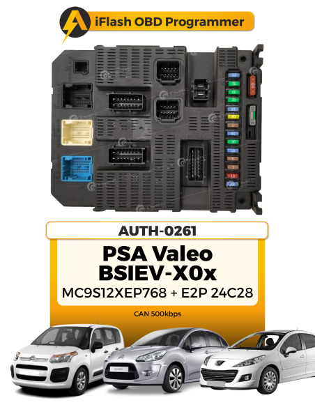 Modulo BSI PSA Valeo BSIEV-X0x