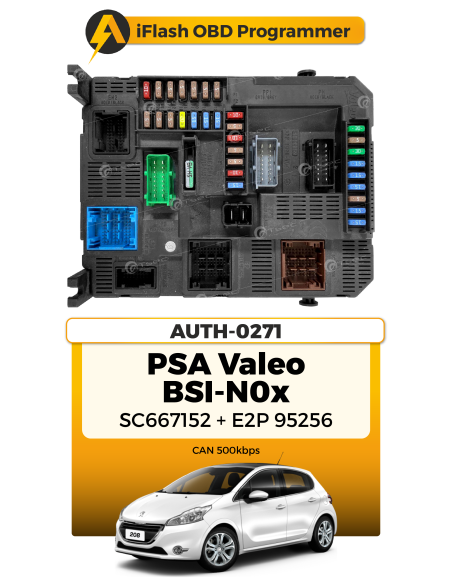 Modulo BSI PSA Valeo BSI-N0x