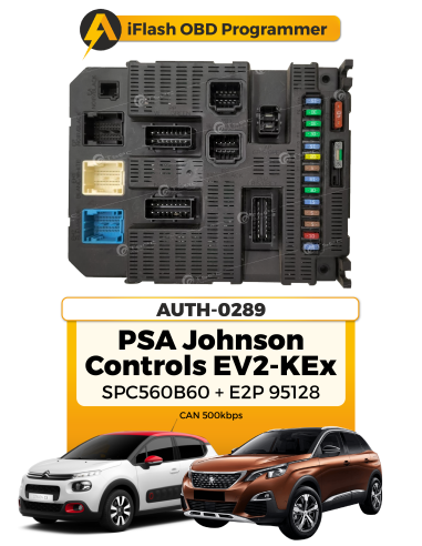 Modulo BSI PSA Johnson Controls EV2-KEx