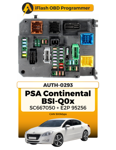 Modulo BSI PSA Continental BSI-Q0x