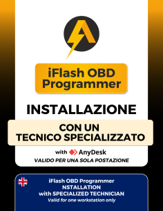 iFlash OBD Programmer - Servizio di INSTALLAZIONE...