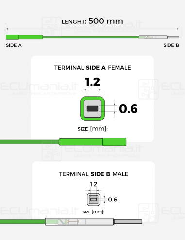 Interconnection Cable – MCON 1.2 × 0.6 mm...