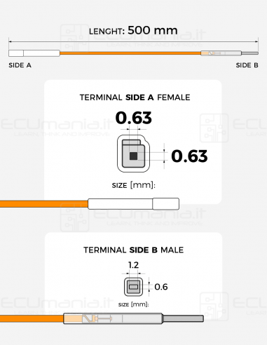 Interconnection Cable – MQS 0.63 × 0.63 mm...