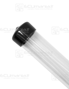 iSyLink ClearTube - Tubo porta cavi in PETG - 550 mm x Ø... 2