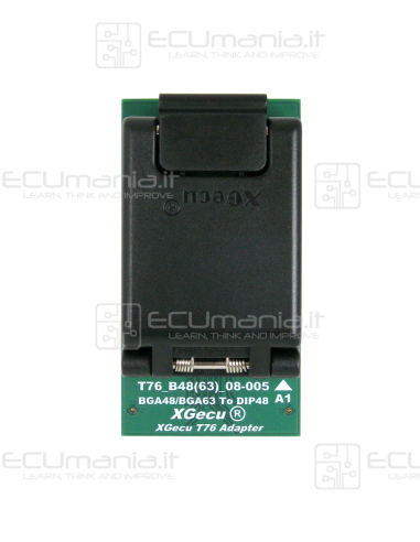 Adattatore VFBGA48 / VFBGA63 per XGecu PRO T76