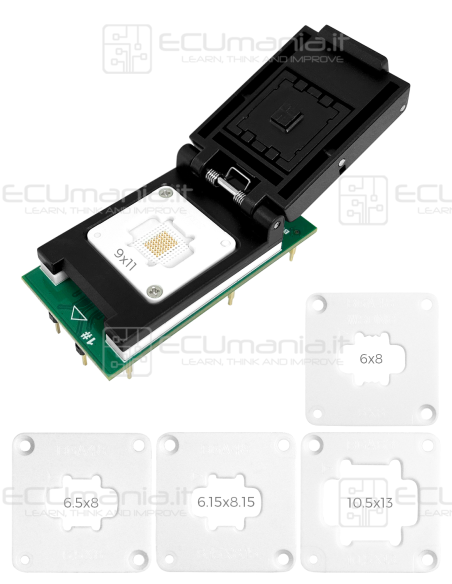 Adattatore VFBGA48 / VFBGA63 per XGecu PRO T76