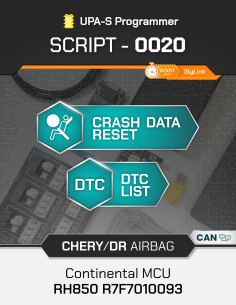 SCRIPT-0020 Airbag Chery / DR Continental MCU Renesas... 2