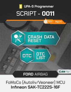 SCRIPT-0011 Airbag Reset Ford FoMoCo (Veoneer) MCU... 2