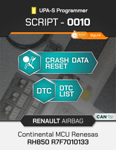 SCRIPT-0010 Airbag Reset Renault Continental MCU Renesas... 2