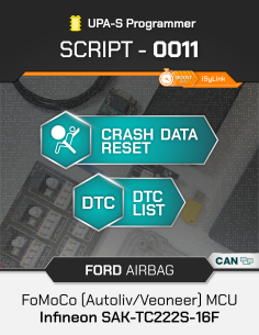 SCRIPT-0011 Airbag Reset Ford FoMoCo (Veoneer) MCU... 2