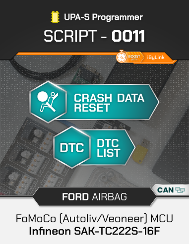 SCRIPT-0011 Airbag Reset Ford FoMoCo (Veoneer)...