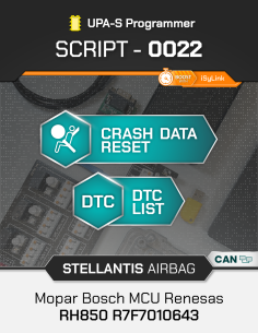 SCRIPT-0022 Airbag Stellantis / FCA Mopar Bosch MCU... 2