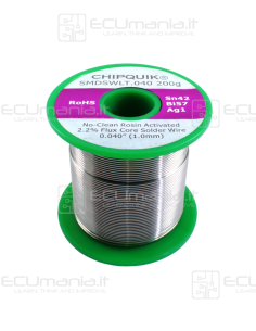 Bobina in lega di Stagno/Bismuto/Argento SLD-SNW-004-LF,...