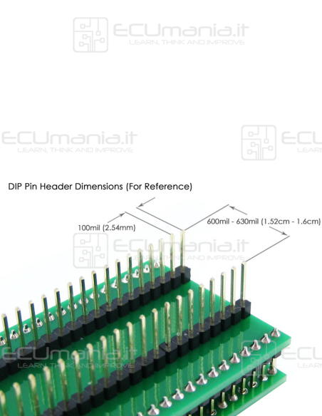 Adattatore Universale SOP44, Socket Enplas