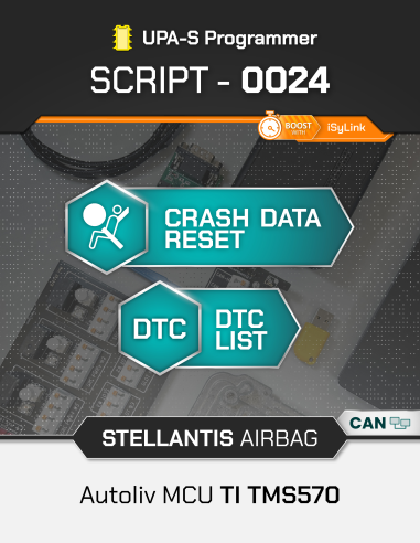 SCRIPT-0024 Airbag Volvo Autoliv / Veoneer MCU...