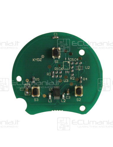 Chiave Radiocomando KRC-MCC-001, 3 tasti, YM23P