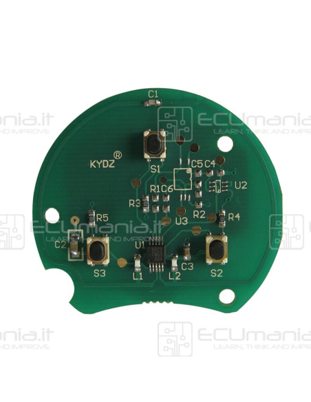 Chiave Radiocomando KRC-MCC-001, 3 tasti, YM23P
