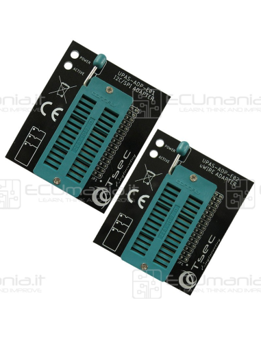 Set Adattatori UPA-S per Memorie SPI, I2C e uWIRE
