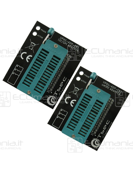 Set Adattatori UPA-S per memorie SPI, I2C e uWIRE