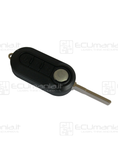 Chiave Radiocomando KRC-FIA-001, Flip, 3 tasti, SIP22,...
