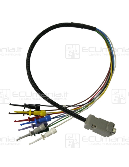 UPA-S Cable with E-Z-Hook Micro Clips – Silicone Insulated, Ultra-Flexible AWG22