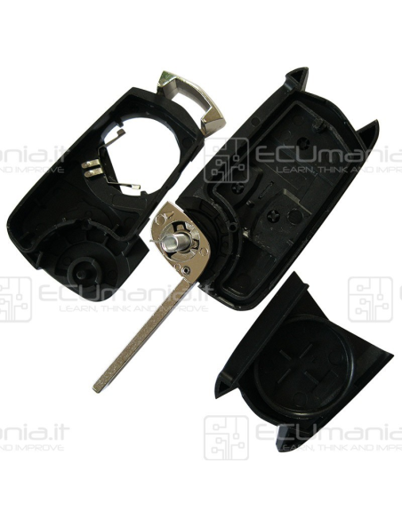 Cover Radiocomando KCO-OPE-2B-001, Flip, 2 tasti, HU100