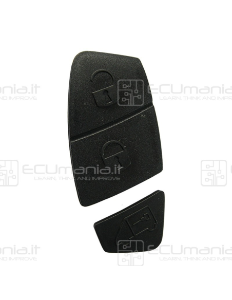 Gommino Fiat / Lancia KRB-FIA-003 / 004, 2 / 3 tasti, BLU / NERO