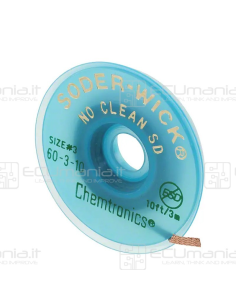 Treccia Dissaldante SLD-SLW-003, 2.03mm (0.080''), 3.048m...