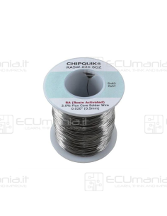 Bobina in lega di Stagno SLD-SNW-002, Sn63Pb37, RA 2.0%,...