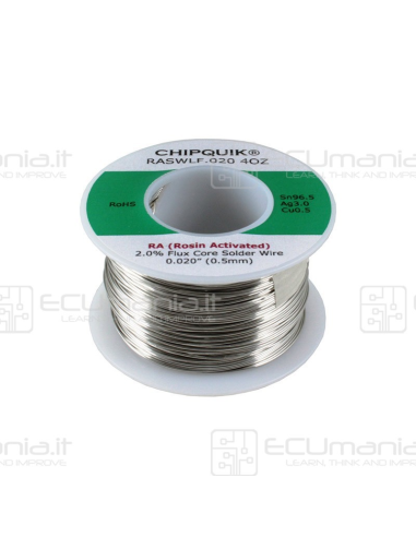 Bobina in lega di Stagno/Argento/Rame...