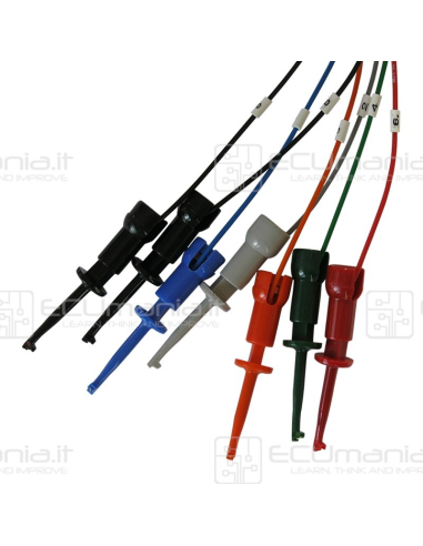 UPA-S 9S12 SECURED Cable with E-Z-Hook Micro Clips