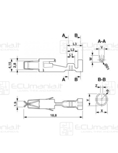 Contatto Connettore Phoenix CONN-CONTF-PHO-001, Femmina 2
