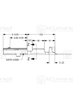 Contatto Connettore Molex CONN-CONTF-MOL-001, Femmina 2