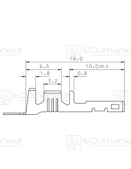 Contatto Connettore Molex CONN-CONTF-MOL-002, Femmina