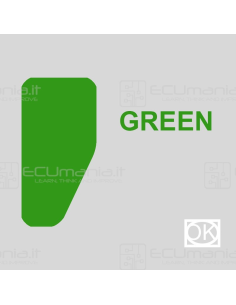 Transponder TDB540, Verde, per copia ID46, Carbon