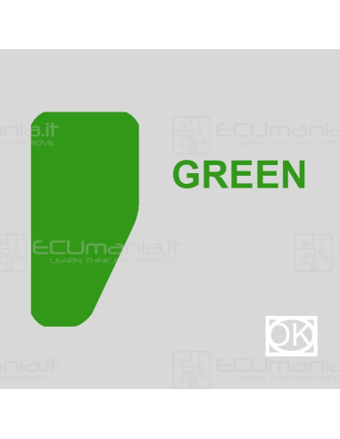 Transponder TDB540, Verde, per copia ID46, Carbon