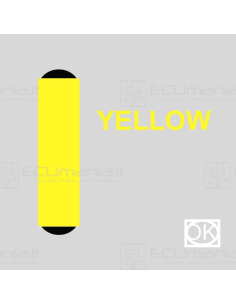 Transponder TDB530, Giallo, per copia ID48, Glass